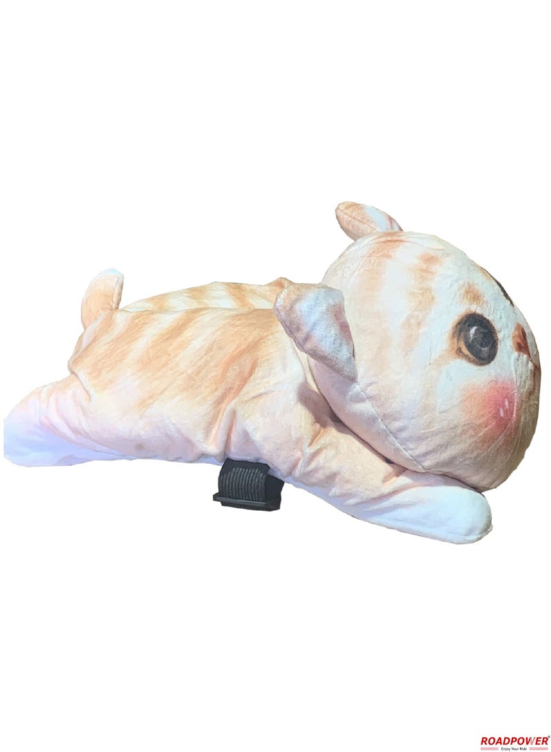 RoadPower Car Tissue Box Cute Cartoon Soft Plush Napkin Tissue Paper Holder Portable Paper Package Case Car Seat Tissue Box Car Styling Accessories - Image 1