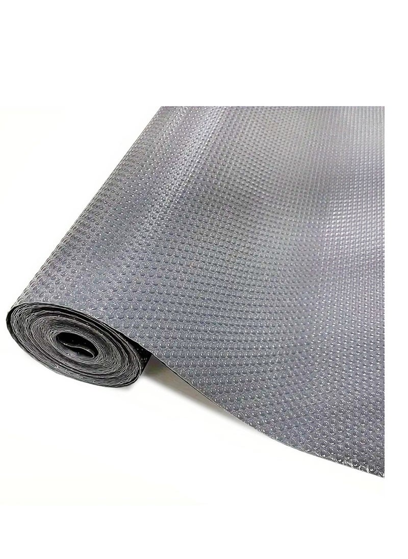 Generic - Non-stick and waterproof mattress for drawers and shelves. Mattresses for the kitchen cabinet are washable and reusable; for the refrigerator, wardrobe, dining rack, desk - - - size 3m x 45cm-Gray -- from Rana store - Image 1