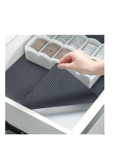 Generic Non-stick and waterproof mattress for drawers and shelves. Mattresses for the kitchen cabinet are washable and reusable; for the refrigerator, wardrobe, dining rack, desk - - - size 3m x 45cm-Gray -- from Rana store  - Image 4