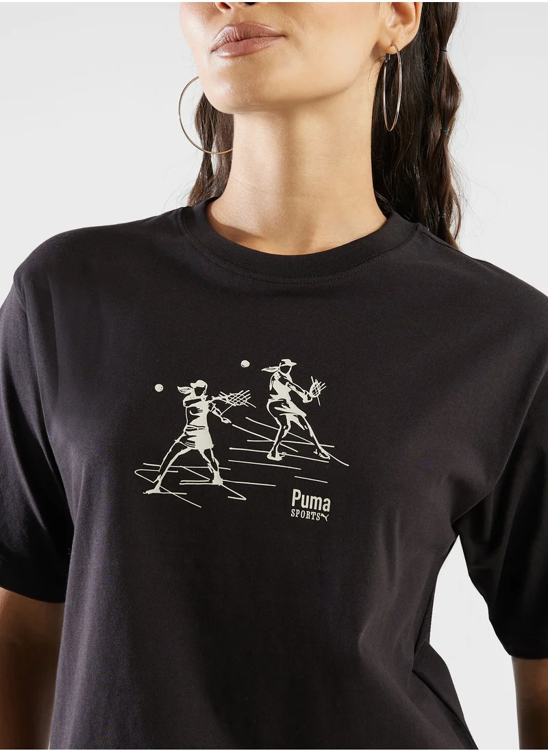PUMA Team Relaxed T-Shirt