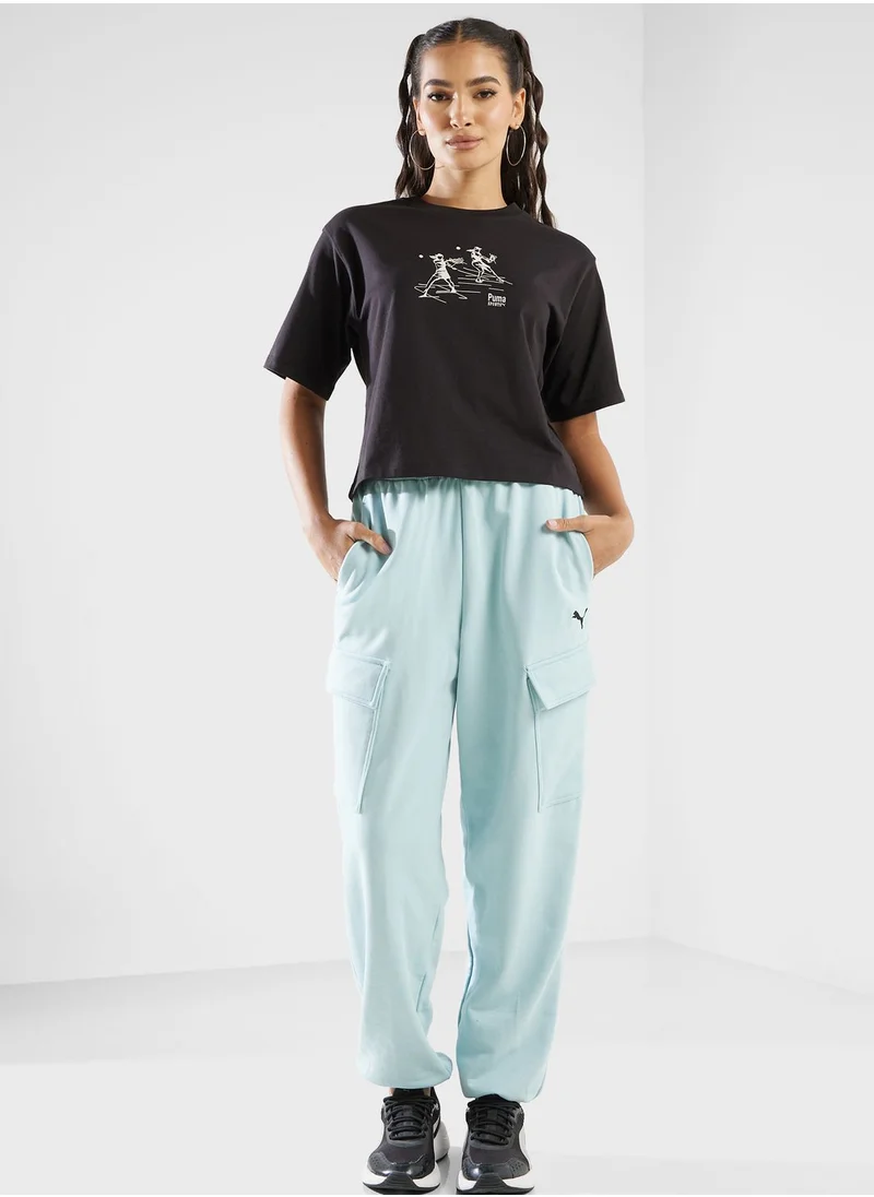 PUMA Team Relaxed T-Shirt