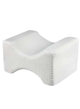 Memory Foam Knee Pillow for Side Sleepers - Orthopedic Knee & Leg Cooling Pillow, Adaptive Bed Assistance Product, Leg Pillow for Sleeping Lower Back & Hip Pain (White) - pzsku/ZC8B6817BB5D4911D675AZ/45/_/1688974948/9b28ce25-4367-48d3-846e-ecb252afbeb0