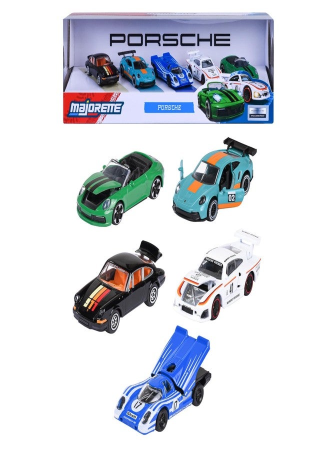 ماجوريت 1/64 علبة هدايا ماجوريت 5 سيارات بورش - Image 1