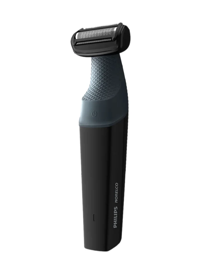 Philips Bodygroom BG3017/01,Showerproof Groin & Body Trimmer,Hypoallergenic Blades, Close & Comfortable Shave, 3mm Comb,50min Cordless, Ergonomic Grip