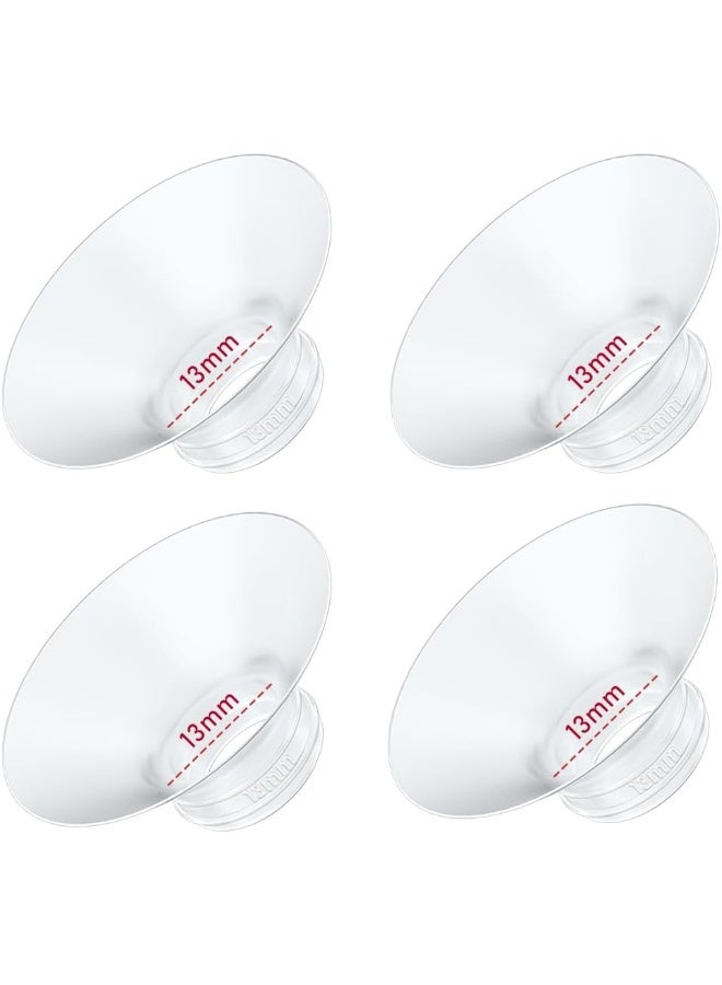 IVARONAL 4PC Flange Insert 13mm Compatible with Momcozy Breast Pump - Image 1