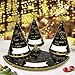 KALEFO 12PCS New Years Eve Party Supplies 2026 Gold Glitter Happy New Years Eve Party Favor Cone Hats for Count Down Party - Image 4
