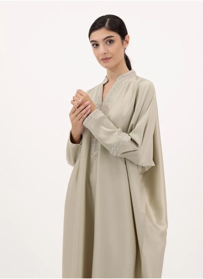 Meem by Mariyah Embellished Kaftaan