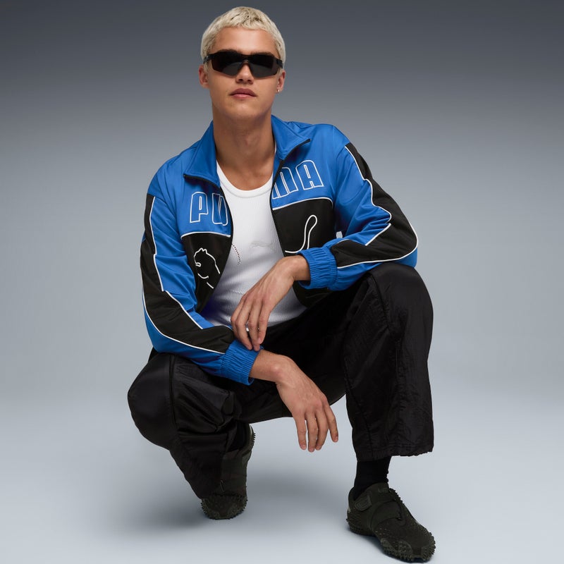 بوما جاكيت رياضي بقصة فضفاضة مناسب للجنسين من تشكيلة FUTURE.PUMA.ARCHIVE - Image 3