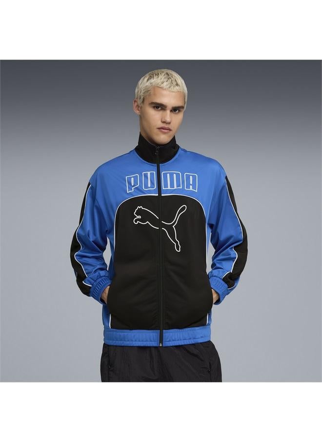 بوما جاكيت رياضي بقصة فضفاضة مناسب للجنسين من تشكيلة FUTURE.PUMA.ARCHIVE - Image 1