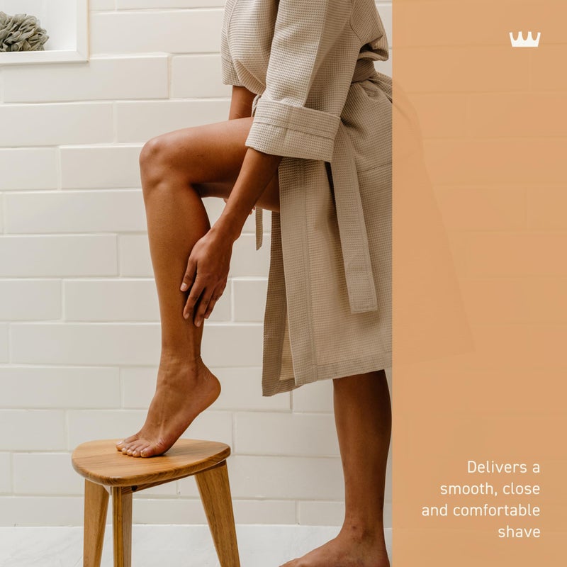 Cremo Womens Shaving Cream Sensitive Skin, Moisturizing, Coconut Mango, Ultra-Slick Shave Cream for Women, Fights Nicks, Cuts and Razor Burn, 6 Fl Oz (Pack of 2) - Image 2