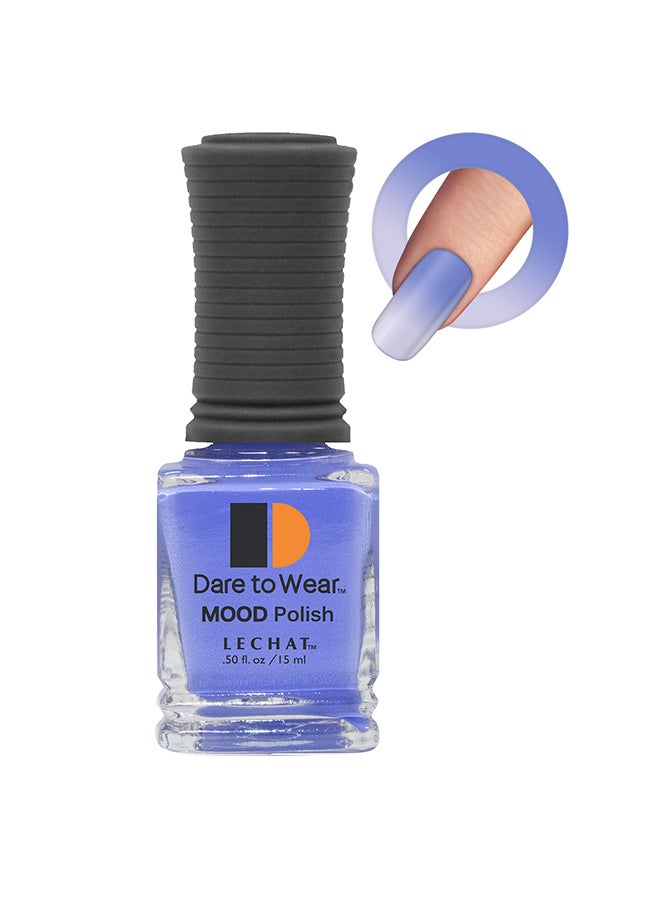 Lechat Color Changing Nail Polish 15ml Glossy Super Shine Nail Lacquer 15ml Fast Dry Long Lasting Nail Enamel Temperature Change Mood Color Polish Nail Art No Need UV LED Lamp No curing Manicure Nail Paint - Image 1