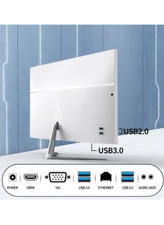 besrey  2025 All-in-One Desktop, 23.8" FHD Display, Intel Core i5-11260H Processor, 16GB RAM, 512GB SSD, HDMI, WiFi, Windows 10, Wired Keyboard & Mouse White  - Image 5