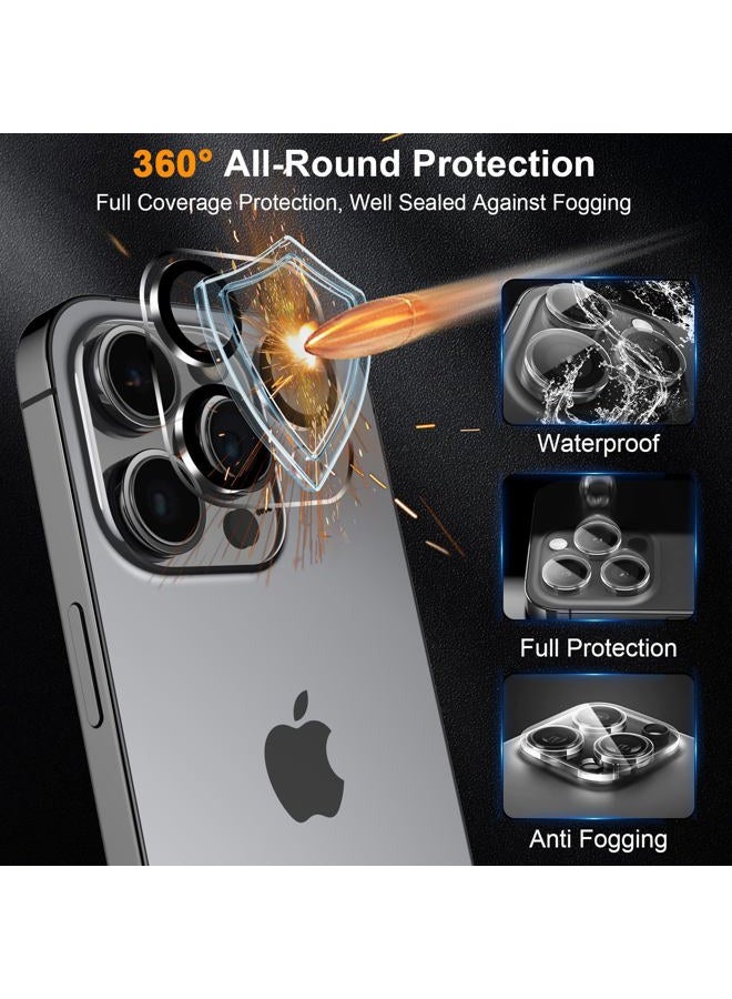 SIBEITU 3 Pack Screen Protector for iPhone 14 Plus with 3 Pack Camera Lens Tempered Glass Protector, 6.7 Inch HD Clear Tempered Glass Film 9H Hardness Full Coverage, Anti-Scratch, No Air Bubbles - Image 5