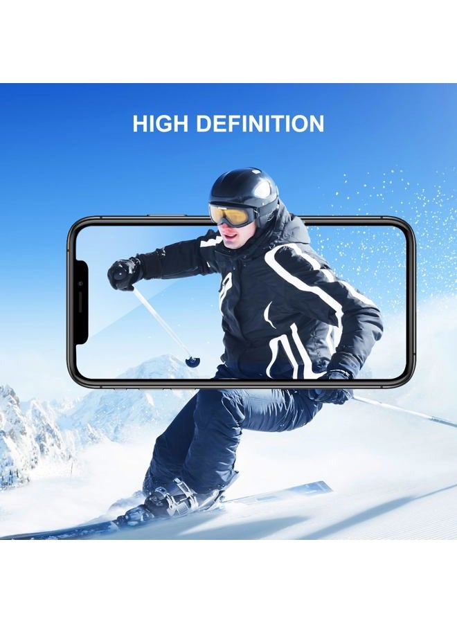 SIBEITU 3 Pack Screen Protector for iPhone 14 Plus with 3 Pack Camera Lens Tempered Glass Protector, 6.7 Inch HD Clear Tempered Glass Film 9H Hardness Full Coverage, Anti-Scratch, No Air Bubbles - Image 3