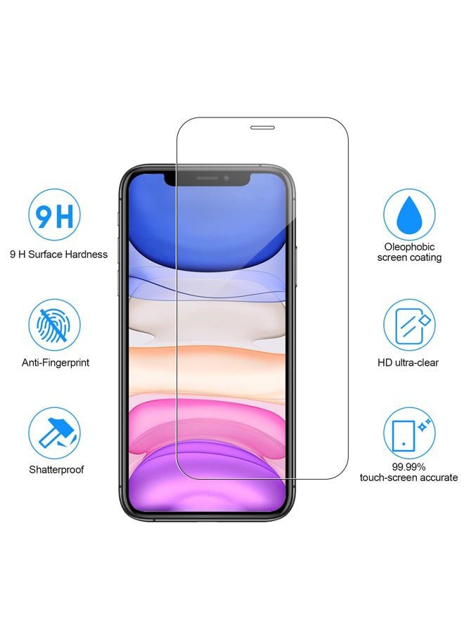 SIBEITU 3 Pack Screen Protector for iPhone 14 Plus with 3 Pack Camera Lens Tempered Glass Protector, 6.7 Inch HD Clear Tempered Glass Film 9H Hardness Full Coverage, Anti-Scratch, No Air Bubbles - Image 2