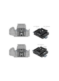 SMALLRIG SmallRig Universal LWS Baseplate with Dual 15mm Rod Clamp 3357  - Image 5