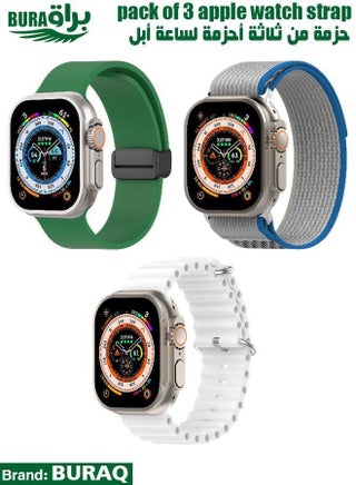 Apple Watch Band Strap For Apple Watch Ultra 2/Ultra 49mm, Series 10 46mm, 9/8/7 45mm, SE2/SE/6/5/4 44mm, 3/2/1 42mm - pzsku/ZC8B714DC5FE63A8A2C43Z/45/_/1733884698/fb3ec350-77a6-4030-a5f2-bf6a54242a7b
