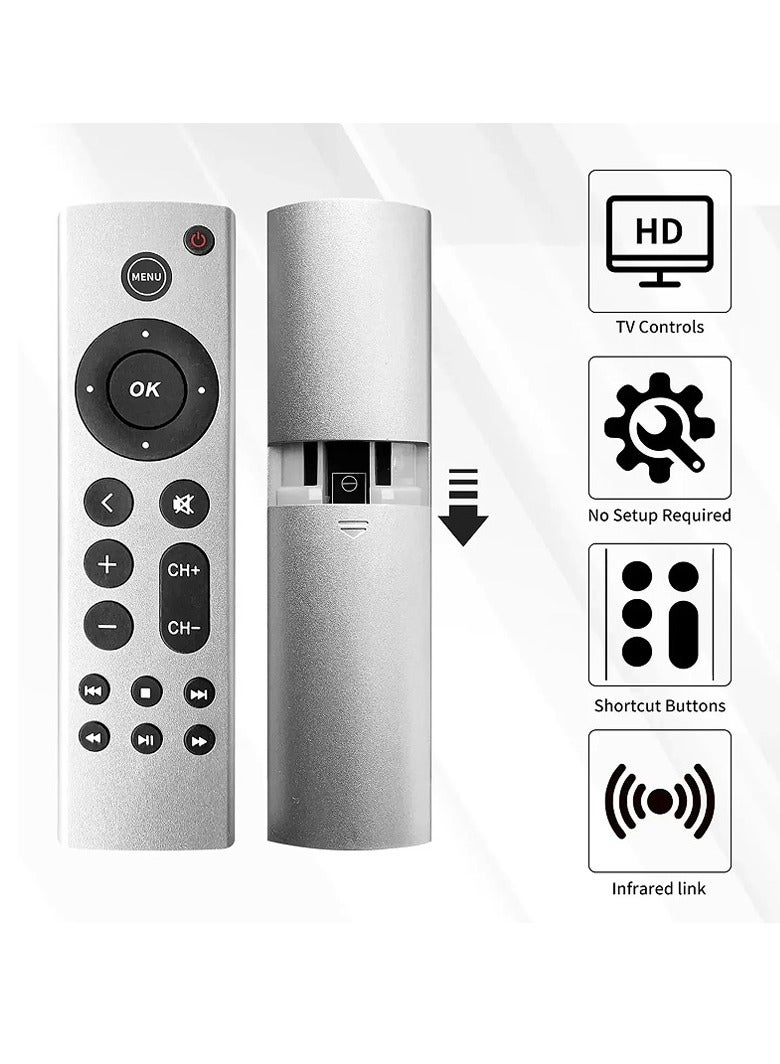 Universal Remote Control Replacement for Apple TV 4K, Apple TV Box (2nd 3rd 4th Gen), Apple TV HD A2843 A2737 A2169 A1842 A1625 A1427 A1469 A1378 A1218 - Image 2
