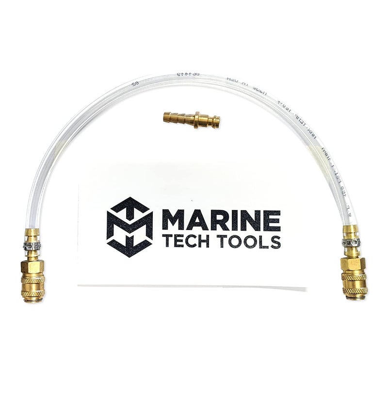 M Marine Tech Tools Marine Tech Tools Bleed Tube, Seastar Hydraulic Steering Bleed Kit, Fits Seastar Hydraulic Cylinders, Seastar Hydraulic Steering Bleed Kit, Seastar Bleeding System - Image 1