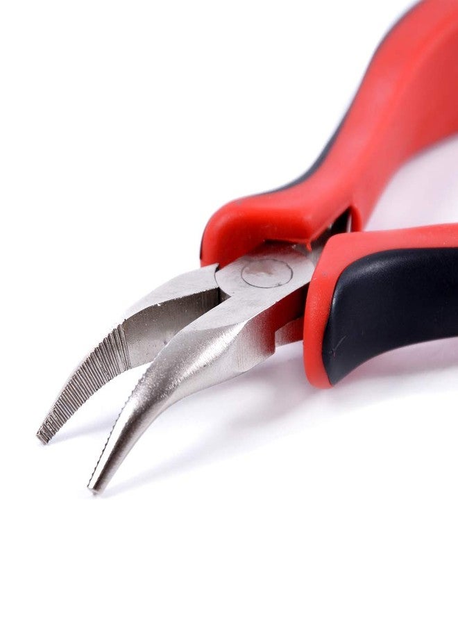 ياتشيو مجموعة وصلات شعر مكونة من 200 قطعة من حلقات السيليكون الدقيقة، كماشة شعر ذات طرف على شكل حرف I، خطاف سحب دقيق، إبرة، حلقة، أداة تمرير الخيط، ووصلات سيليكون دقيقة (بني داكن). - Image 5