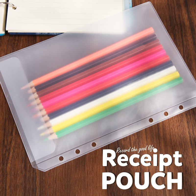 LEOBRO A5 Paper, Planner Inserts for A5 Binder, 5.5 x 8.5 Lined Paper with Binder Pockets, for Refillable Notebook, Journal, Planner Refills - Image 5