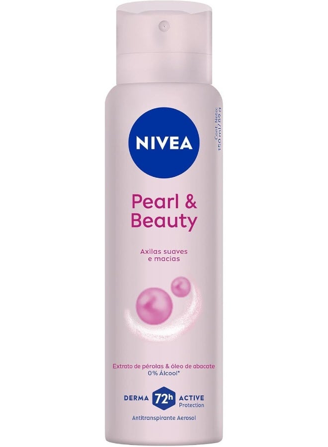 Nivea Deo Pearl & Beauty Spray for Women 150ml - Image 1