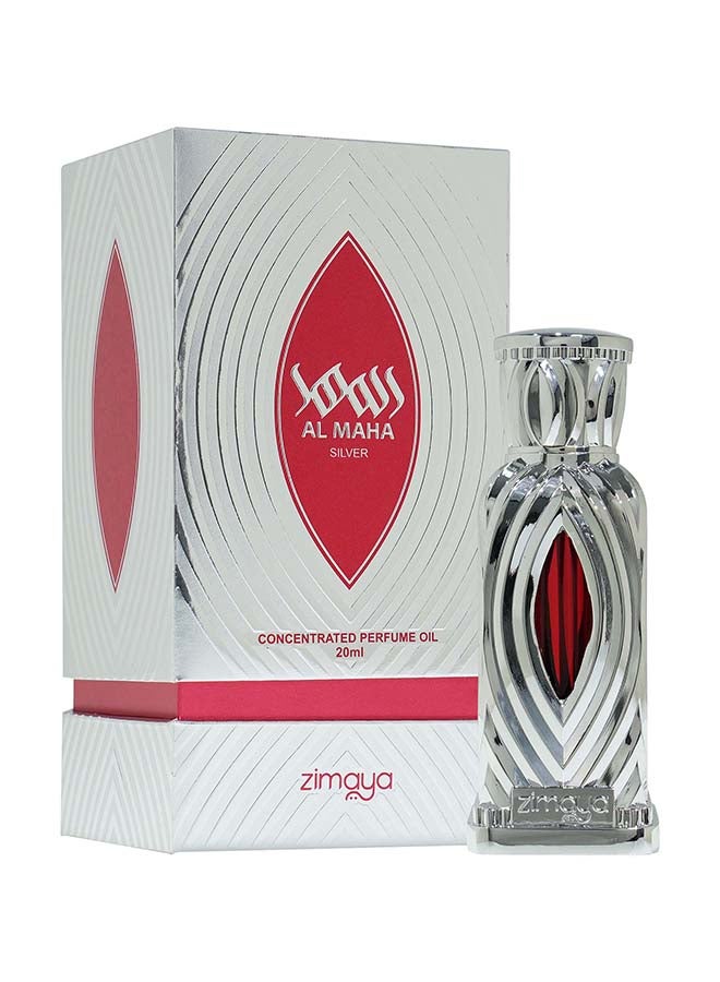 Zimaya Al Maha Silver Concentrated Perfume Oil 20ML - Image 3