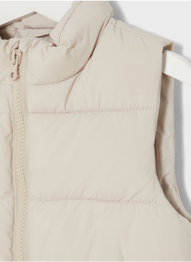 MANGO - Infant Puffer Gilet - Image 1