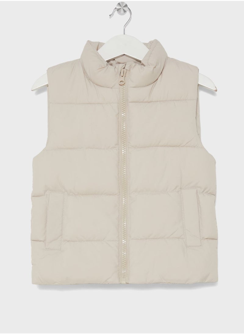 MANGO - Infant Puffer Gilet - Image 1