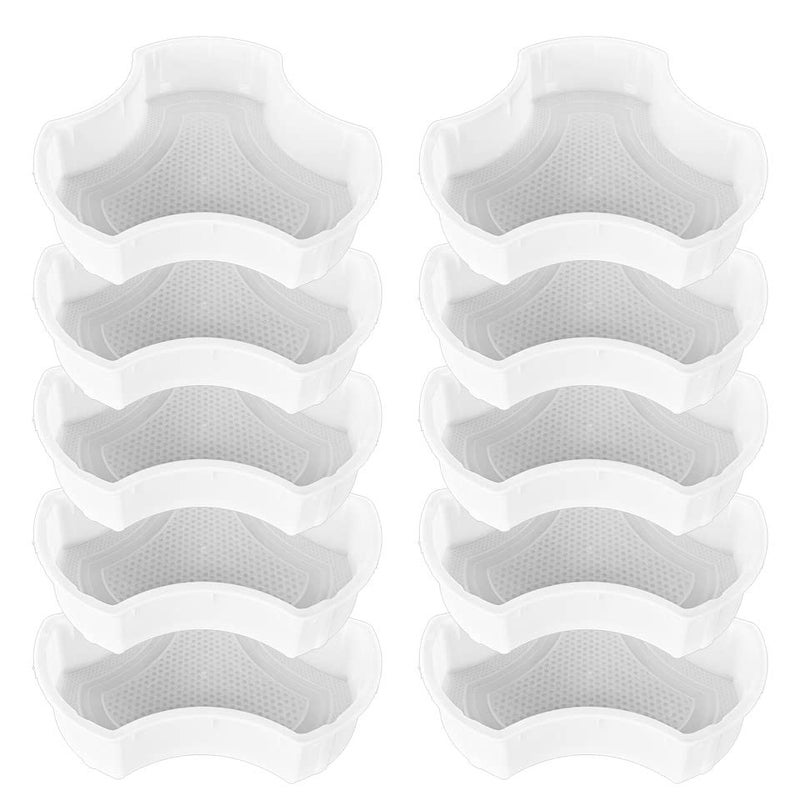 Reyal Reyal Superlight Plastic Cosmic Paver mould Interlocking Paver Block Mould 60mm Paving Stone Mould Pack of 10  - Image 1