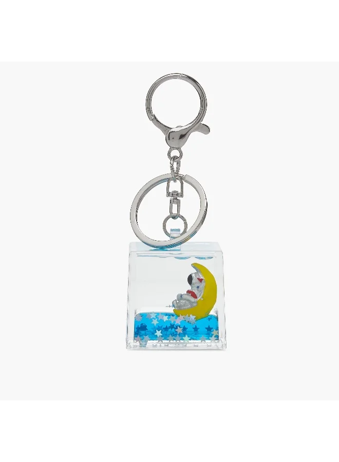 لايف ستايل Liquid Keyring-Animal In Moon- (Acrylic) Multicolour \ 0.23X0.43X0.45