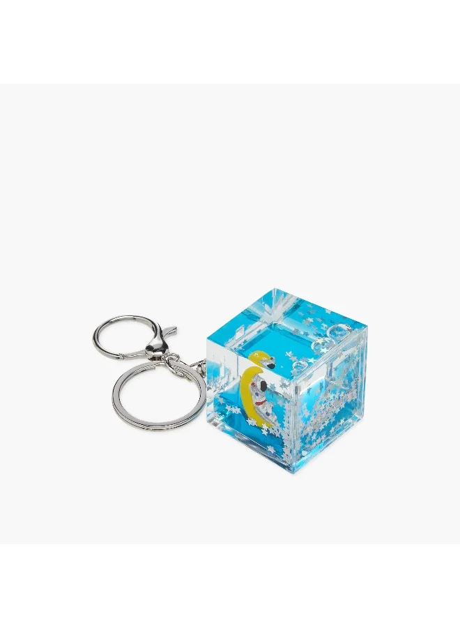 لايف ستايل Liquid Keyring-Animal In Moon- (Acrylic) Multicolour \ 0.23X0.43X0.45