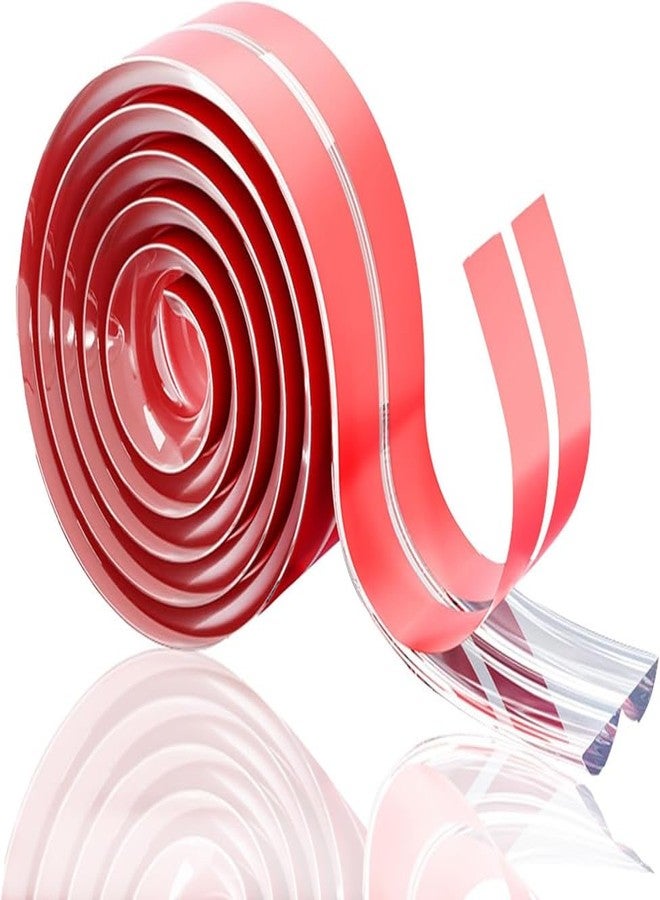 Pekos Silicone Clear Corner Protectors, Baby Proofing Table Edge Guards, Pre-Tapep Adhesive Soft for Kids Child Safety Proof, Cabinets Counter Furniture Bumpers (1 Meter_Multicolor) - Image 1