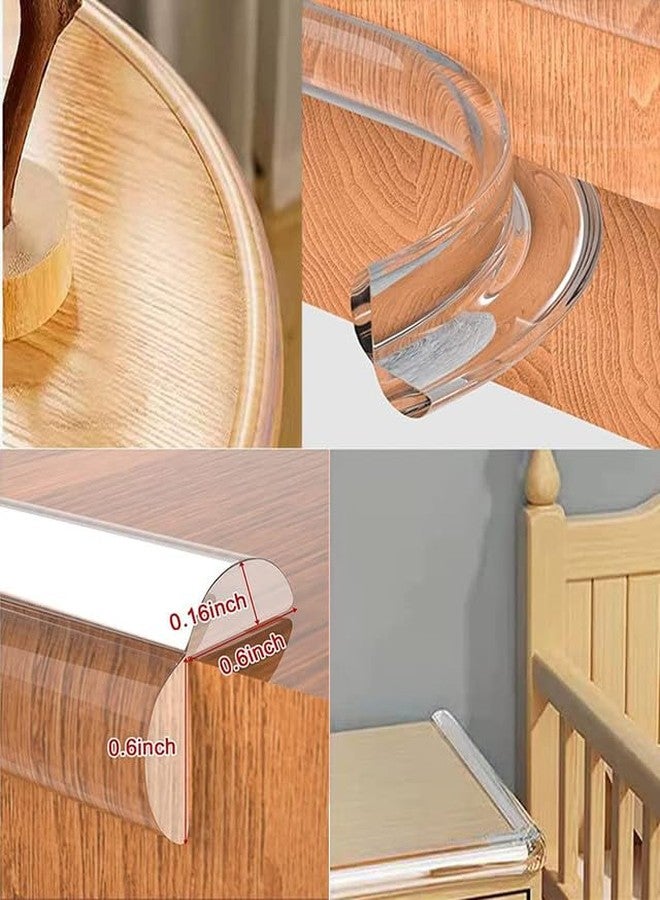 Pekos Silicone Clear Corner Protectors, Baby Proofing Table Edge Guards, Pre-Tapep Adhesive Soft for Kids Child Safety Proof, Cabinets Counter Furniture Bumpers (1 Meter_Multicolor) - Image 3