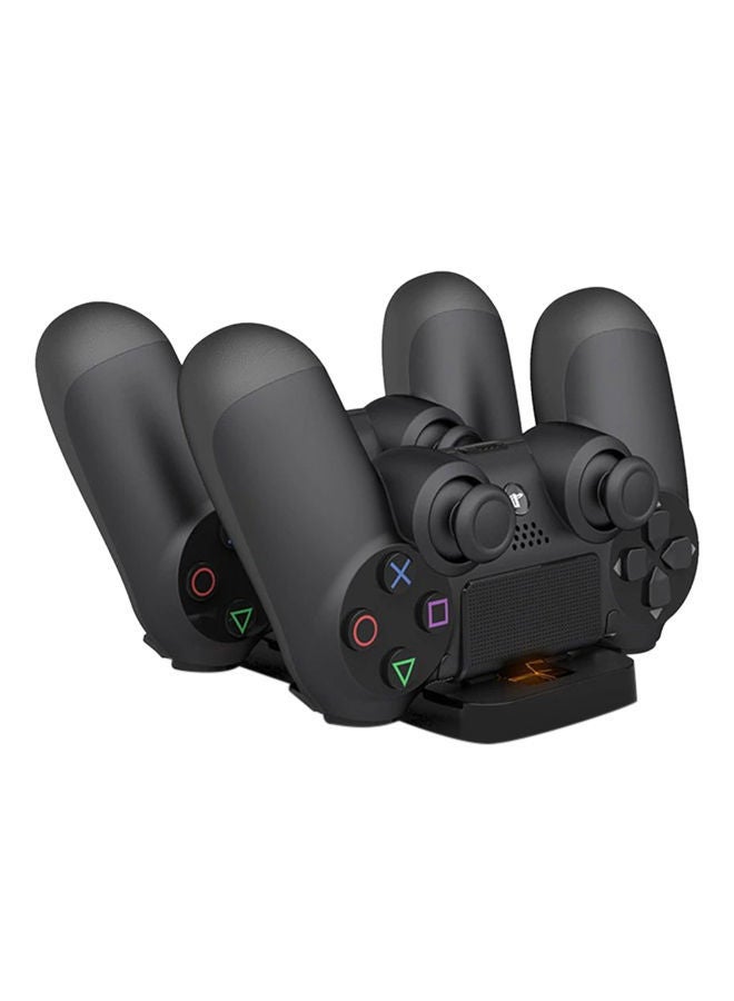NIBEMINENT Dual Controller Wired Charging Dock For PlayStation 4 (PS4)  - Image 2