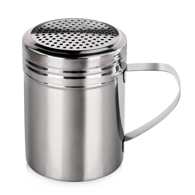 New Star Foodservice New Star Foodservice 28485 Stainless Steel Dredge Shaker with Handle 10Ounce Set of 2