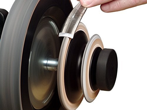 Tormek LA-120 Profiled Leather Honing Wheel - Image 4