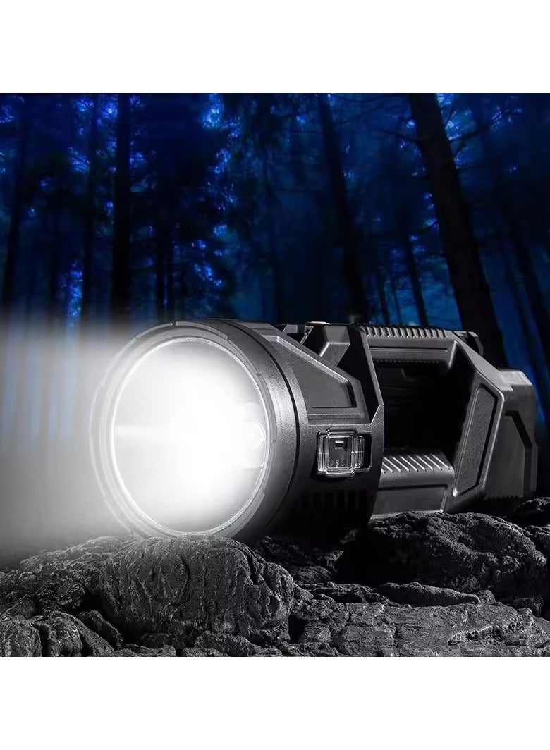 New Portable Brightest XHP70 Rechargeable LED Emergency Flashlight Torch Light Long Range Solar Light for Hunting - Image 3