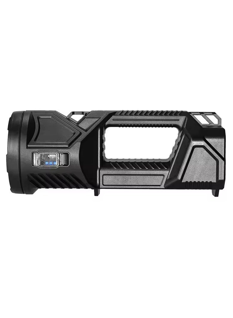 New Portable Brightest XHP70 Rechargeable LED Emergency Flashlight Torch Light Long Range Solar Light for Hunting - Image 4