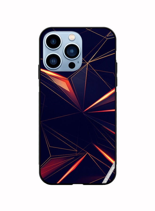 VR CREATIVE Protective Case Cover For Apple iPhone 13 Pro Geometrical Design Multicolour - Image 1