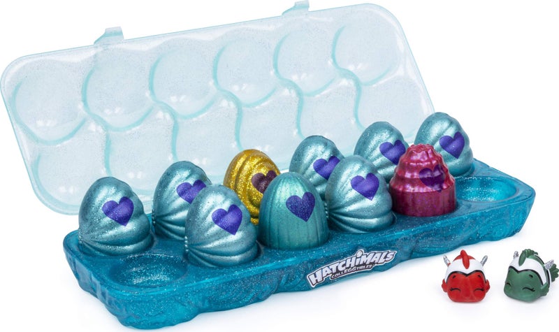 HATCHIMALS Hatchimals CollEGGtibles, Mermal Magic 12 Pack Egg Carton with Season 5, for Kids Aged 5 and Up (Styles May Vary)  - Image 1