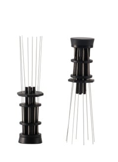 SYOSI Espresso Stirrer WDT Tool Espresso Accessories Espresso Stirring Tool Needle Coffe Distribution Tool, 8 Needles Professional Barista Espresso with Stand  - Image 3