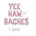 BEOXAGAR Rose Gold Yee haw Baches Balloons Banner Yeehaw Baches Bachelorette Party DecorBachelorette Engagement Party Decoration - Image 2