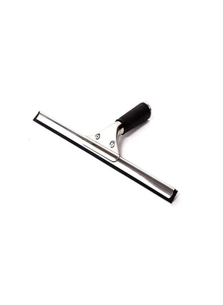 RACO Multipurpose Cleaning Wiper for Home and Office Floor Wiper, Glass Wiper & Cloth Wiper GLASS WIPER -SS METAL BODY 30CM  - Image 1