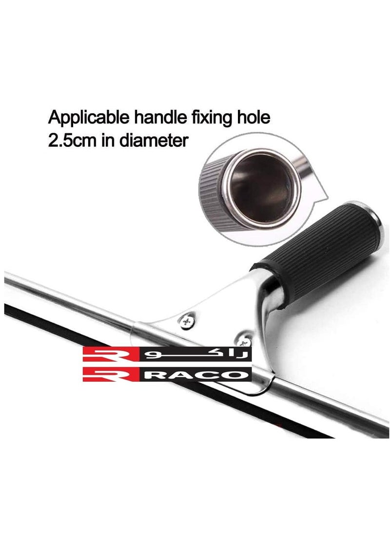 RACO Multipurpose Cleaning Wiper for Home and Office Floor Wiper, Glass Wiper & Cloth Wiper GLASS WIPER -SS METAL BODY 30CM  - Image 2