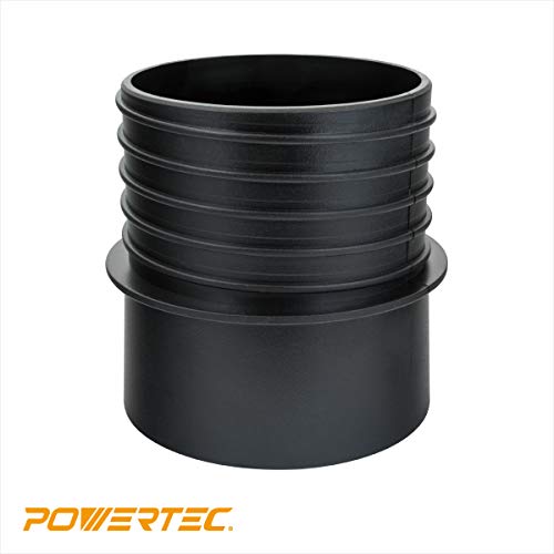 POWERTEC 70284 4" Quick Connect Coupler with Left-Hand Threaded End to 4" I.D. Flexible Hose - Image 3
