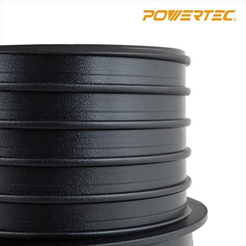 POWERTEC 70284 4" Quick Connect Coupler with Left-Hand Threaded End to 4" I.D. Flexible Hose - Image 5