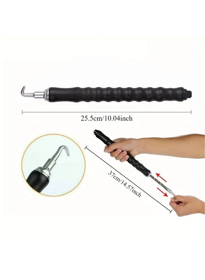 Variant1 أداة ربط حديد التسليح شبه الأوتوماتيكية خطاف ربط القضبان الفولاذية لأعمال البناء - Image 3