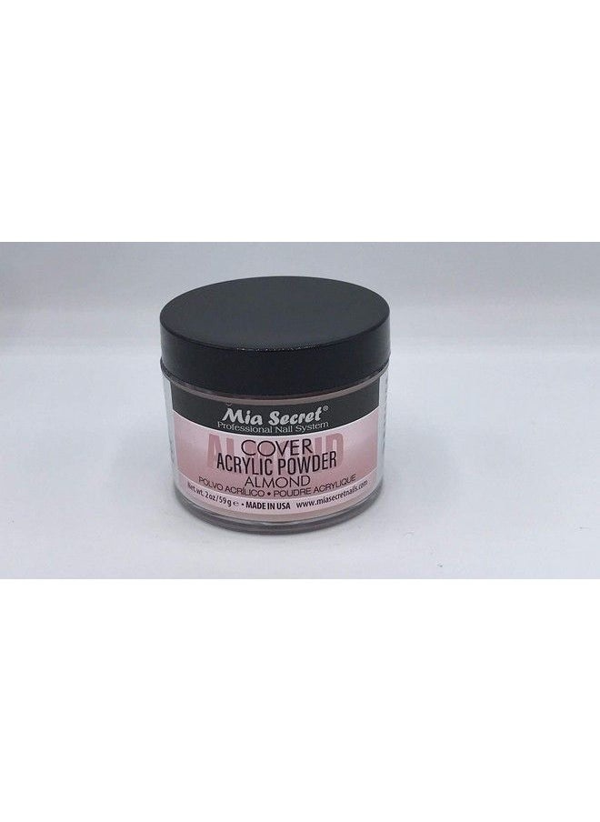 MIA SECRET Professional Nail System Cover Acrylic Powder New Item 2020 ! (2Oz Cover Almond)  - Image 1