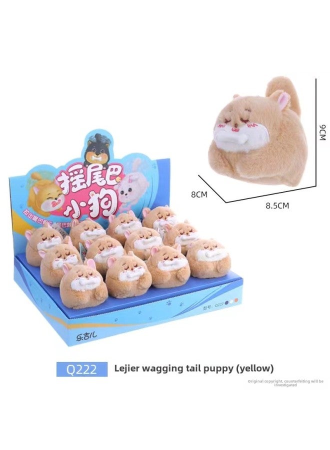 Lejier Electric Pet Plush Electric Cable Chicken Rabbit Moving Children Plush Toy Stall-Color:Q288 Panda Snapping Ring 1.9 (a Box Of 12, Please Take The Whole Box)  - Image 3
